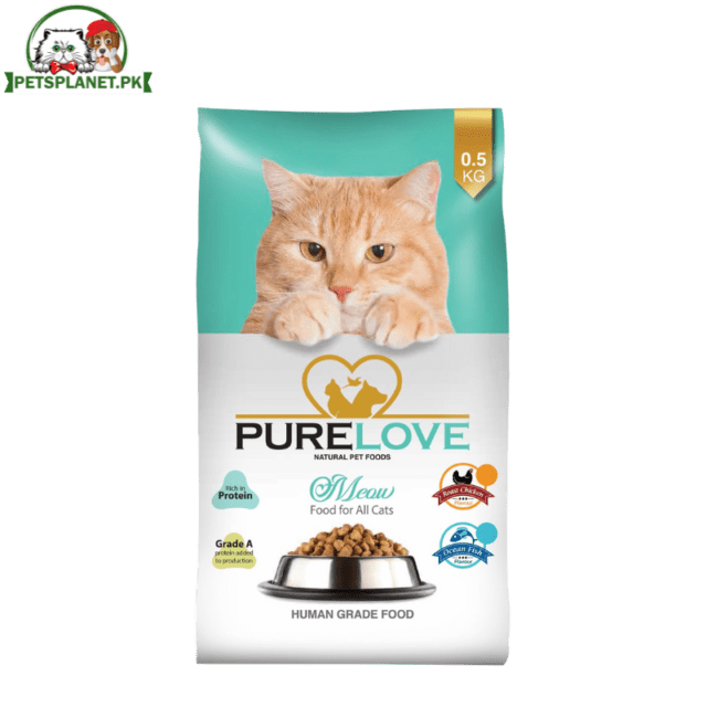 Pure Love Adult Cat Dry Food in Chicken & Ocean Fish Flavor