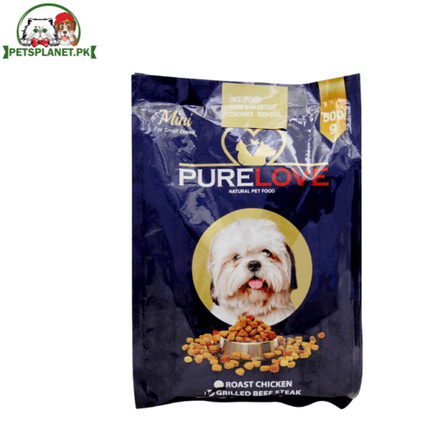 Pure Love Mini Breed Dog Dry Food in 500g