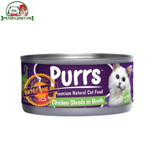 Purrs Cat/Kitten Wet Food Tin in Four Different Flavors