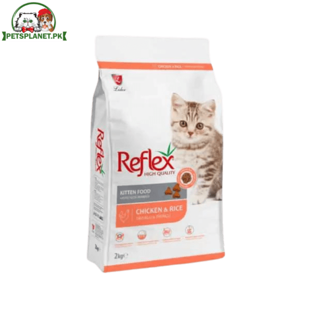 Reflex Kitten Food in Chicken & Rice in Three Packing Sizes