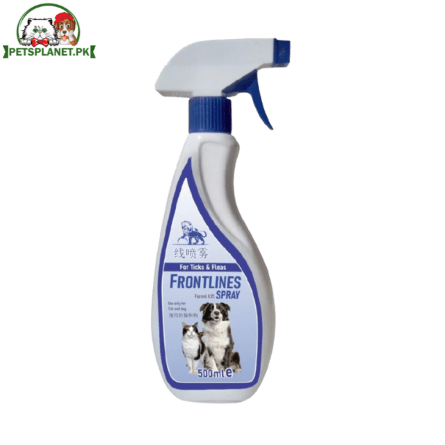 Frontlines Tick & Flea Spray - Effective Protection for Your Pets