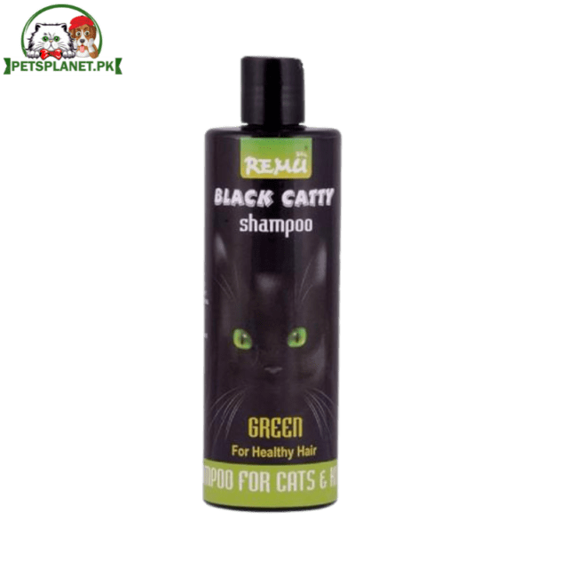 Remu Black Catty Shampoo for Healthy Hair in Two Sizes