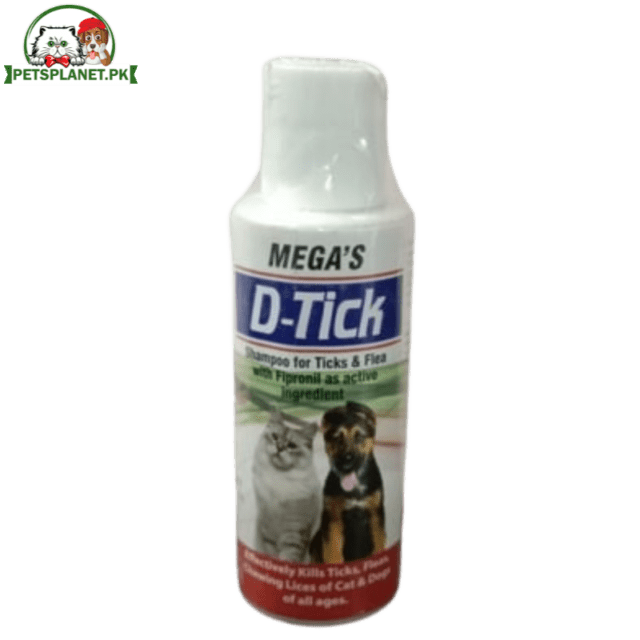 D-Tick Shampoo for Ticks & Fleas in 2 Different Sizes