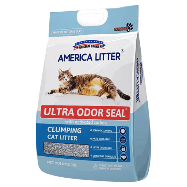 American Cat Litter Clay/Sand Ultra Odor Seal Unscented (10 Litres)