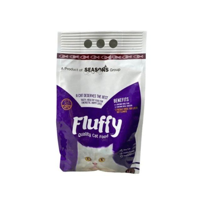 Fluffy Cat/Kitten Dry Food - High-Quality Nutrition for Your Feline Friend