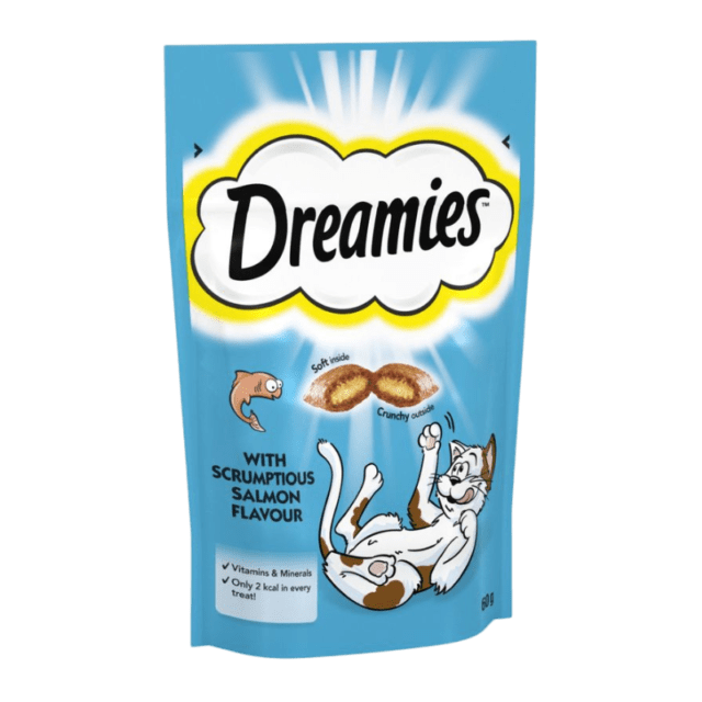 Dreamies Cat/Kitten Dry Treats in Five Different Flavors