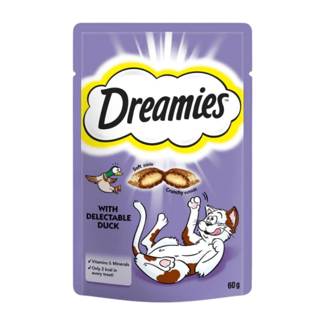 Dreamies Cat/Kitten Dry Treats in Five Different Flavors