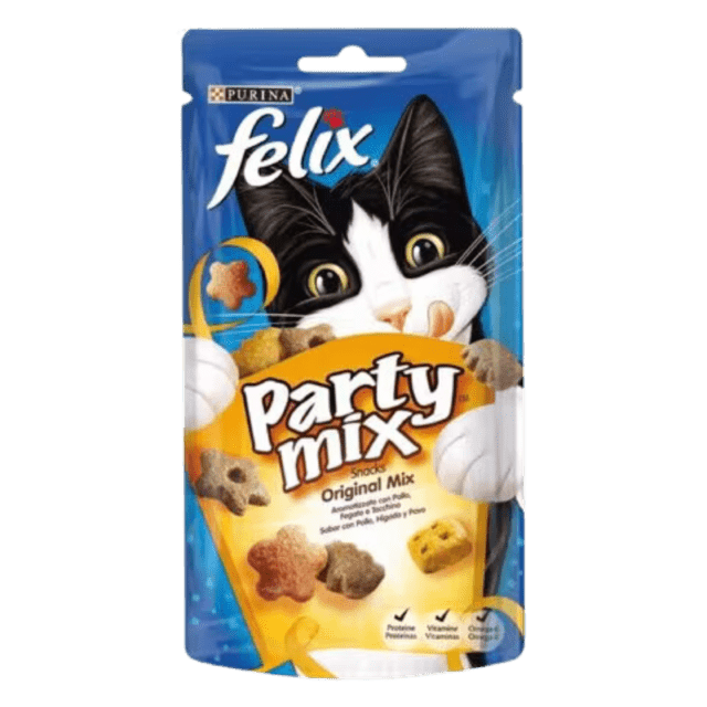 Felix Party Mix Dry Cat/kitten Treats in 4 Different Flavors