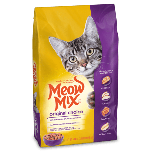 Meow Mix Original Choice Adult Dry Cat Food in 4 Different Packing Sizes