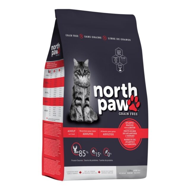 North Paw Grain Free Atlantic SeaFood with Lobster Adult Cat Food 2kg