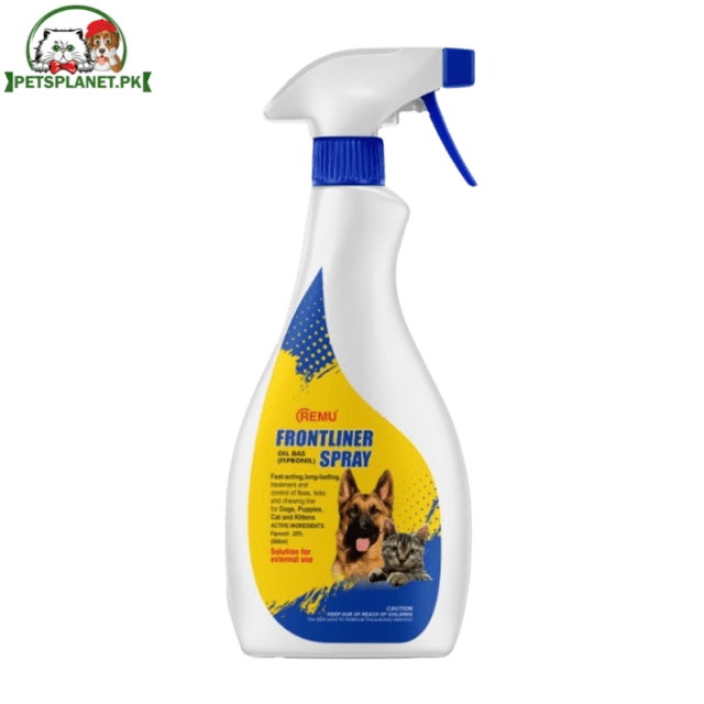 Remu Frontliner Spray for Ticks & Fleas Spray in 3 Different Sizes