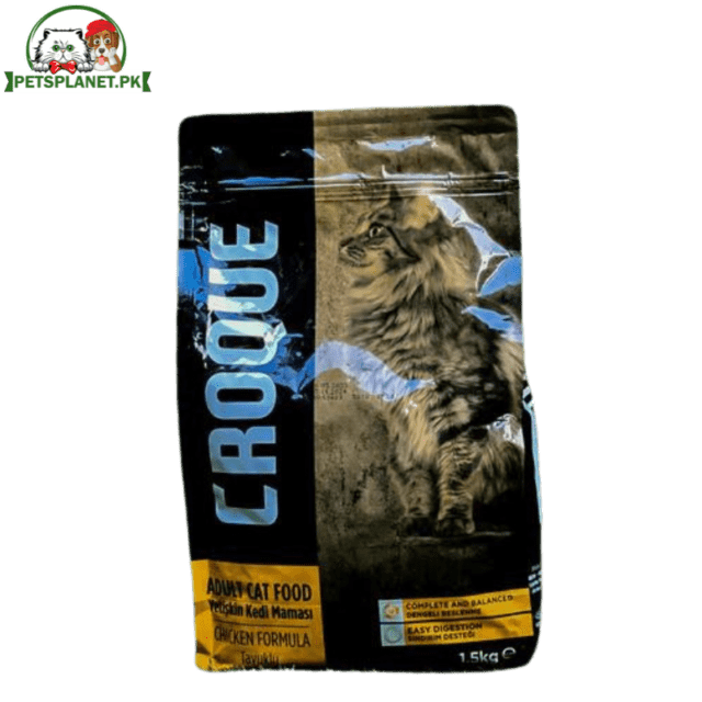 Croque Adult Cat Chicken Food in 1.5Kgs & 10Kgs