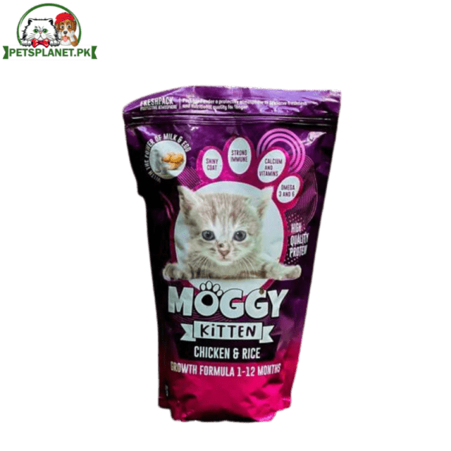 Moggy Chicken & Rice Kitten Dry Food in 1kg