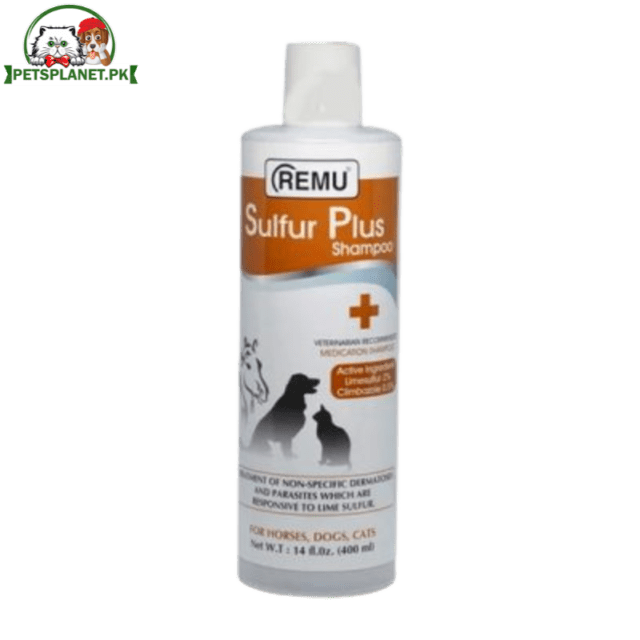 Remu Sulphur Plus Medicated Shampoo in 2 Bottle Sizes